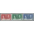 Ceylon 1937 Coronation Set SG383-385 Mounted MI...