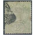 Jamaica 1889 SG28 2d Green Good+ Used . ..