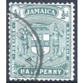 Jamaica 1906 - SG38b - ½d green - Arms Of Jamai...