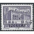 Mi 1215: 2 Zl. 50 blue-violet/light bluish gree...
