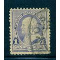 Used 219 1c Benjamin Franklin Just Clears M01996