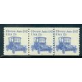 1906 17c Electric Auto Fine MNH Dry Gum PNC 3/3...
