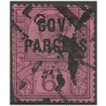 1885 O66 6d Purple/Rose-Red Govt Parcels Offici...