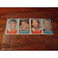 1969, Topps Stamps, Strip of 4 Stamps, WYNN/WAG...