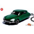 RARE KEYCHAIN GREEN CITROEN DS/ID 21/19/23D FRE...