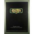1974 Johnnie Walker Black Label Scotch Ad - Dec...