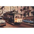 USA Postcard - World Famous Cable Car - San Fra...