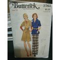 Vintage Butterick 3763 Misses Dress, Top & Pant...