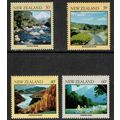New Zealand 1981 River Scenes set 4v SG1243-124...