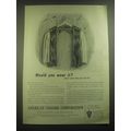 1945 American Viscose Corporation Ad - Would you wear it?