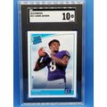 2018 Donruss #317 Lamar Jackson RR RC SGC Grade...