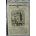 1838 The Saturday Magazine No. 396 Queen Elizab...