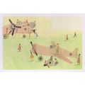 Women Plane Air Workforce War Workers WW2 Paint...