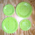 4 Pc. Almont Melamine Dish Set - 7 3/4" & 10 3/...