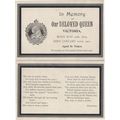 Queen Victoria 1901 Frogmore Browning Poem 2x A...