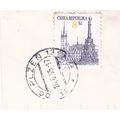 Plzen postmark Czech Republic 1995 on Olomouc 8...