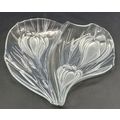 SAVOIR VIVRE Crystal Glass Serving Platter Tray...