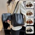 Large-capacity Bucket Fashion Women's Cross-bod...