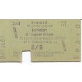 B.R.B. Edmondson Multiprinter Ticket - London L...