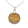 1949 76th Birthday lucky English Farthing Cinch...