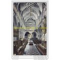 EXETER CATHEDRAL (INTERIOR), DEVON, ENGLAND, 19...