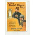 A NEW SHERLOCK HOLMES STORY Advert Postcard by ...