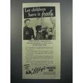 1936 Libby's Pineapple Juice Ad - Let Children Have It