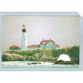 ME Portland Lighthouse Postcard Portland Head L...