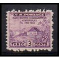 752 3c Washington's Hdqs Fine MNH O4788
