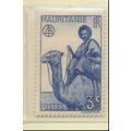 Mauritania Stamp Scott #77, Mint Hinged