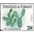 TRINIDAD & TOBAGO, Local Herbal Medicine, Rachet, green 2005, 25c