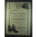1910 Chicago Concrete Machinery Co. Mixer Ad - ...