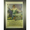 1917 Adams California Fruit Gum Ad - Marion Davies