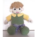 DOLL Dan Dolly crochet toy collectible fully cl...