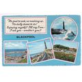 BLACKPOOL, LANCASHIRE. MULTIVIEW. used vintage ...