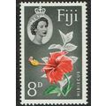 Fiji 1959 Definitive Issue 8d Scarlet Yellow Gr...