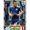 Match Attax 2017/2018 162 Jamie Vardy Star Play...