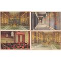 Stockholm City Hall 4x Vintage Interior & Galle...