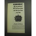 1953 Canadian National Railways Ad - Canada? All ten provinces!