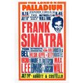 Frank Sinatra Live London Palladium Theatre Concert Poster Postcard