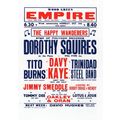Dorothy Squires Live Wood Green Theatre London Poster Postcard