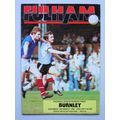 FULHAM v BURNLEY Div3 13/03/1982