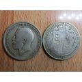 GB 1920 George V Silver Half Crown Coin