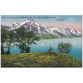 74 - Lac Léman et les Alpes de Savoie