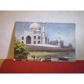 TAJ MAHAL from RIVER AGRA , INDIA used antique ...