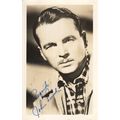 John Lund Film Star Antique Hand Signed Photo S...