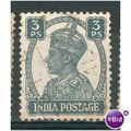 India 1940 - SG 265 - KGV1 3a slate - used 3