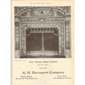 a h davenport company 1910 new theater stage bo...