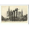 Belgium GREAT WAR Ypres The Halles Postcard by ...