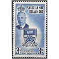 Falkland Islands 1952 SG176 3d Deep Ultramarine...